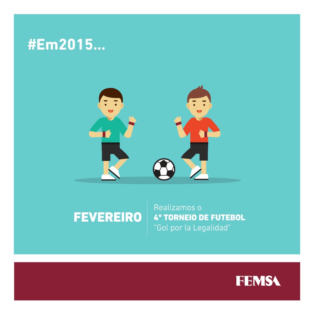 FEMSA's tweet photo. O que aconteceu em fevereiro do ano passado? Recorda as conquistas obtidas #Em2015 pela #FamiliaFEMSA https://t.co/AXlYpGT53U