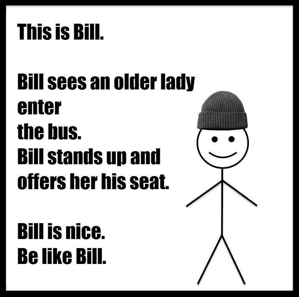 BeLikeBiII_'s tweet image. Be nice. Be like Bill