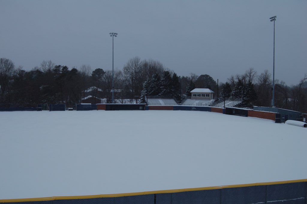 publishersnh's tweet image. Just four weeks til opening day. #EnoughWinter @LongwoodSB @Heraldsportsnow