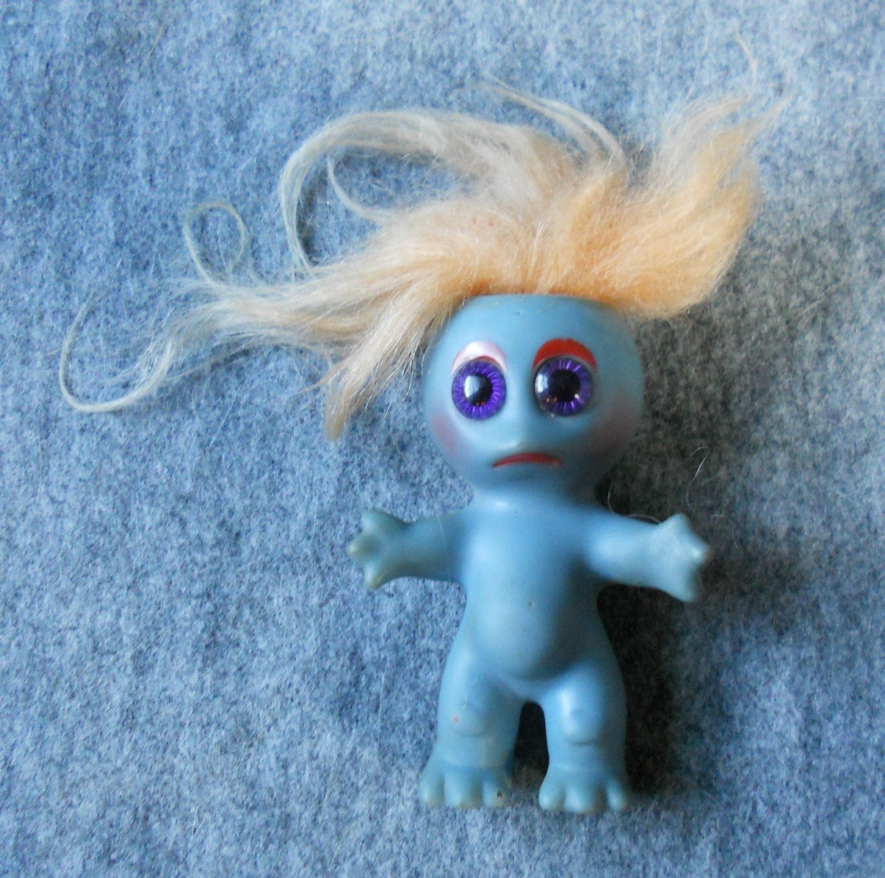 Mark Pahlow on X Rare Blue Moon Goon Troll Doll by L. Khem 1964. https t Df1LTTxPLK X