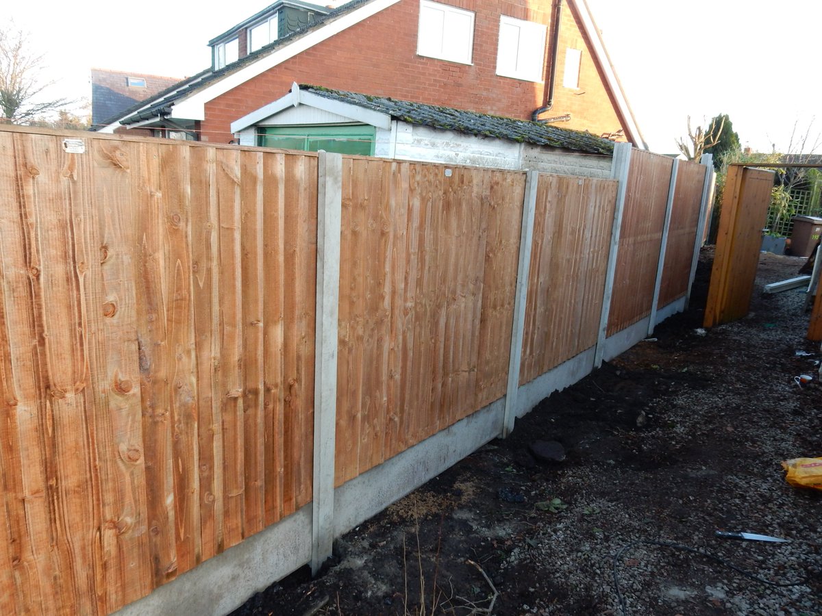 GreenSceneryLtd's tweet photo. Recent job carried out in Hutton. Fence removed along with some conifers, stumps then ground and new fence erected https://t.co/KshB5VptFW