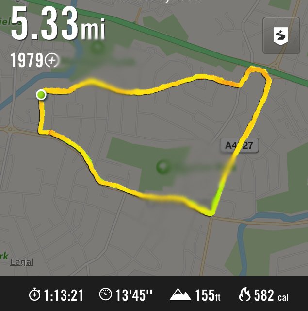 IAmAntBennett's tweet photo. Training has started - 100k walk I'm coming for you! #London2Brighton #TeamWhitbread https://t.co/RbRhFsOCaR