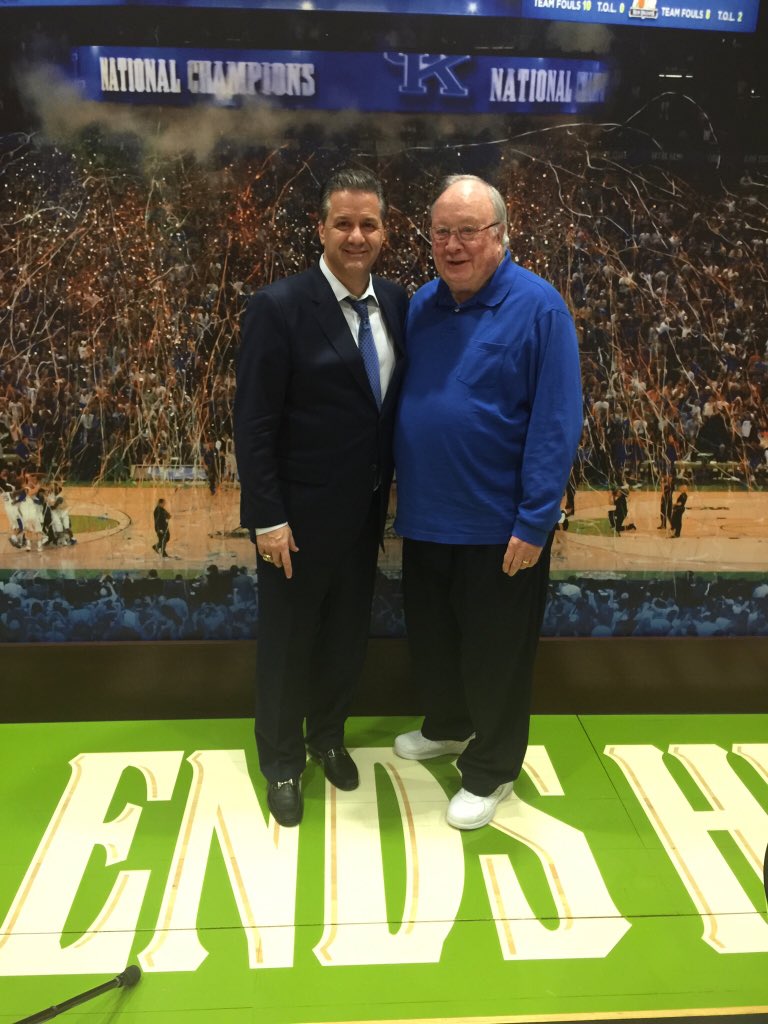 CoachCalArk's tweet photo. So good to see Tom Brown, my high school coach from my sophomore year. https://t.co/JzbKK3Zy0x