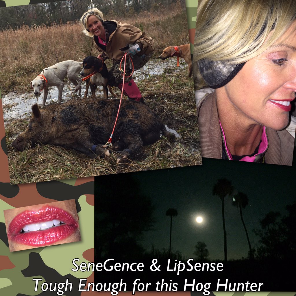 holliwood595's tweet photo. #SeneGence &amp; #LipSense #tuff #hog #hunting #rocks #kissable #hardcore #makeup #girlhunters #hoghunting #waterproof https://t.co/17QhO00a3q