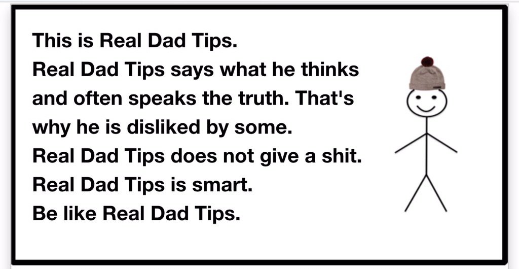 RealDadTips's tweet image. #realdadtips #fatherhood #truthhurts