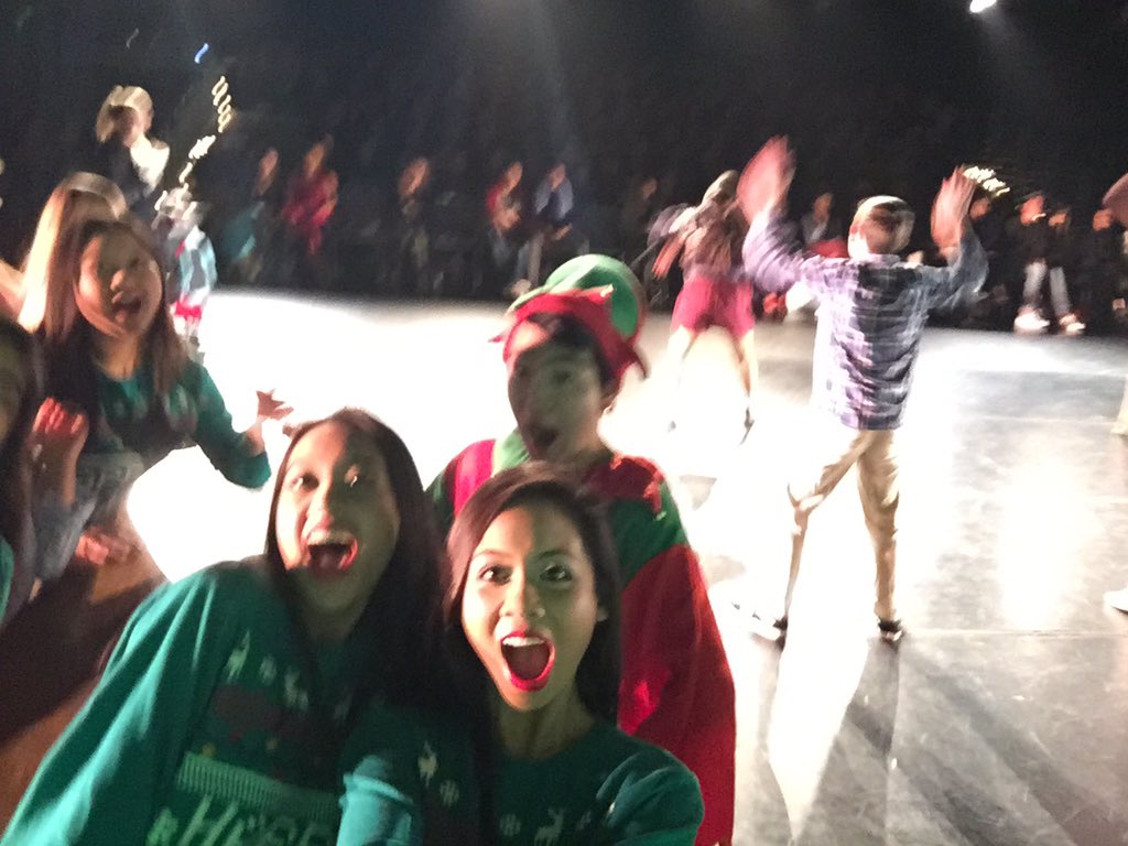 brochelleee's tweet photo. HBD TO MAH GURL @aIexdiaz🎈🎉 #foodgvsm #matchingchristmassweaters #rainorshinerayismine https://t.co/fJb9wQIhd9