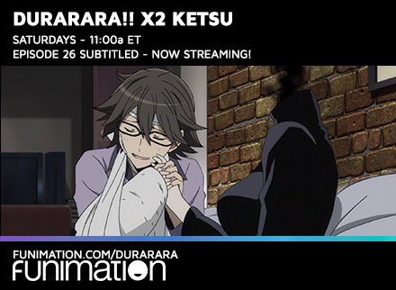 Durarara!! estreia na Funimation 