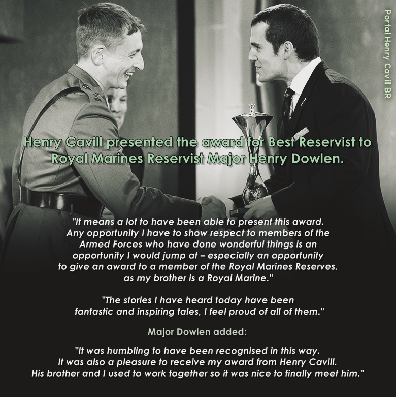 HenryCavillPo's tweet photo. Our Congratulations Major Henry Dowlen. #HenryCavill #RMCTF #Millies2016 #RoyalMarines #TheRoyalMarines #GovUK https://t.co/4j2vRKeimk