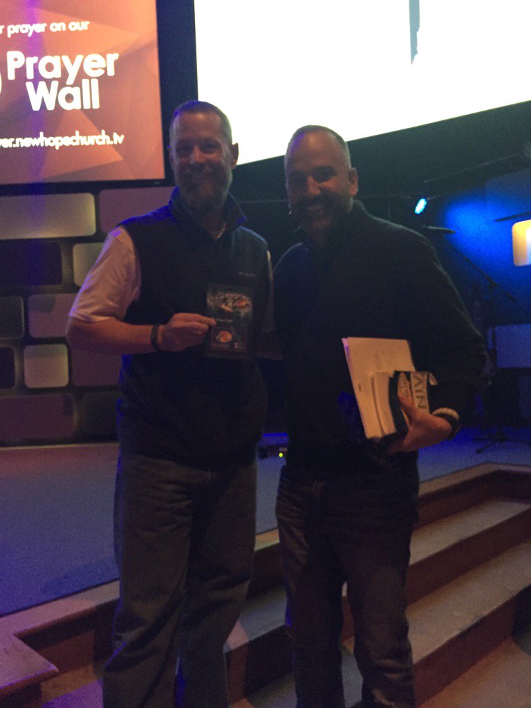 arobertsteach's tweet photo. @CoachRoberts25 will never shave it now! Beard or not I have a GREAT man! @newhopechurchtv @Tim_Liston #manseries https://t.co/kq0JI8uRkK