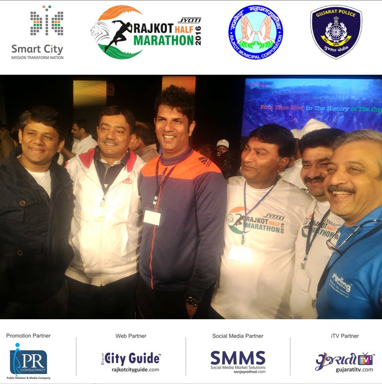 Sanjay_vis's tweet image. Joyful Experience and enjoyed a lot of participating in #RajkotMarathon #RunforRajkot #Rajkot
