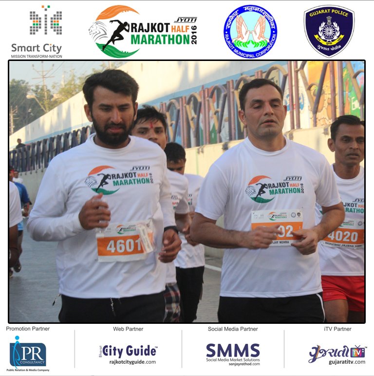 Sanjay_vis's tweet image. Joyful Experience and enjoyed a lot of participating in #RajkotMarathon #RunforRajkot #Rajkot