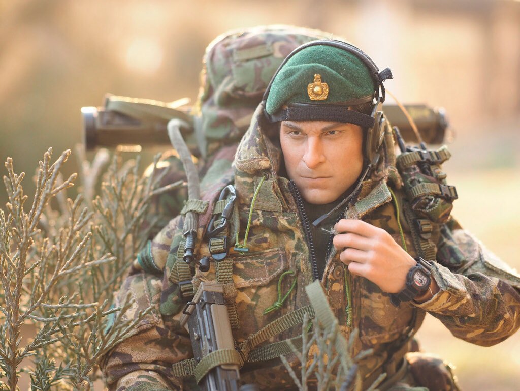 Photo of our recently shipped 1/6th ROYAL MARINES COMMANDO (NO