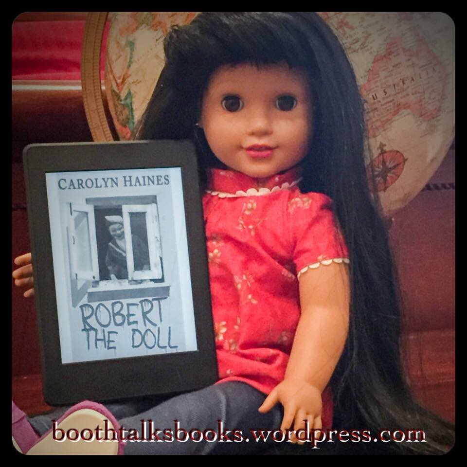 DeltaGalCarolyn's tweet photo. Shoutout to @snuglow1 for creating this. 💙 it!! #shortstory #bookrelease #bookreview #boothtalksbooks #RobertTheDoll https://t.co/DZD0Laiqrz