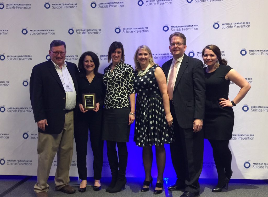 AFSP_GA's tweet photo. ATL walk ranked 5th of over 350 walks nationwide! Awards night. #AFSP16 https://t.co/6i8lENo3FI