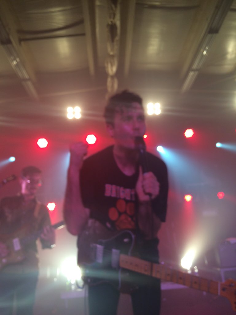 BrianTozer's tweet image. Thanks a million @arkellsmusic for the tix, and AMAZING show!#INeverThoughtThatThisWouldHappen