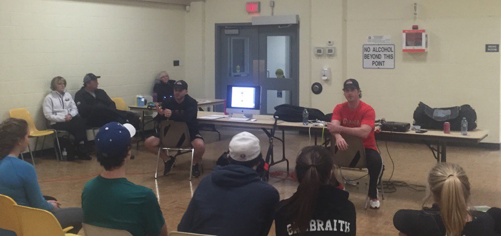 Goals, teamwork, passion &amp; drive. Main messages from @jeffellsworth19 <a href="/stevemullaley/">Steve Mullaley</a> at Team 1st Clinic