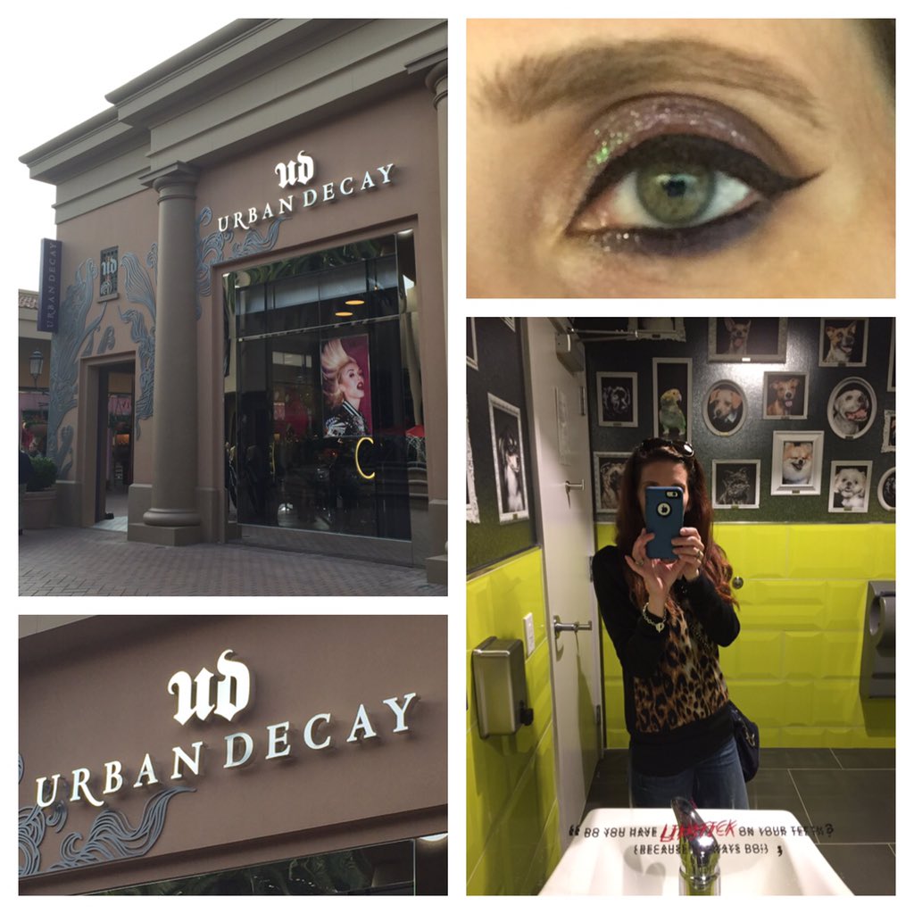 StacieMWheeler's tweet photo. I had so much fun at the @UrbanDecay #udflagship store today. Like a kid in a candy store. https://t.co/o5Z9U82F7N
