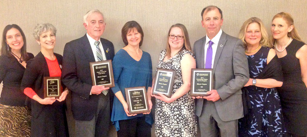 AFSPIL's tweet image. #AFSPIL proudly displaying their 5 Awards from #AFSP16! #OOTDCCW