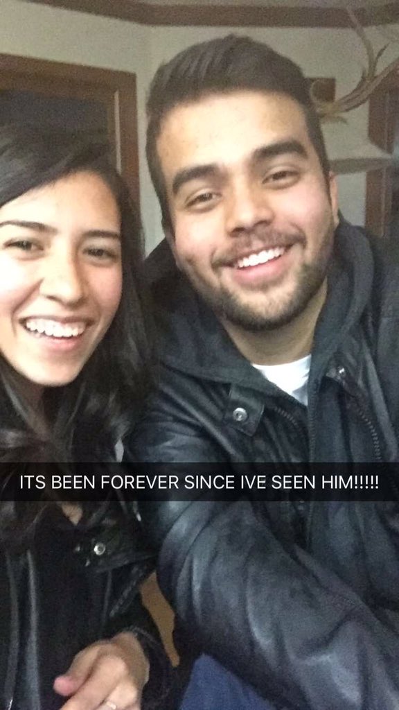 melannyrendon's tweet photo. He randomly showed up to my mom's 50th birthday party. Best surprise ever! @C_loww https://t.co/l58oCV6ceI