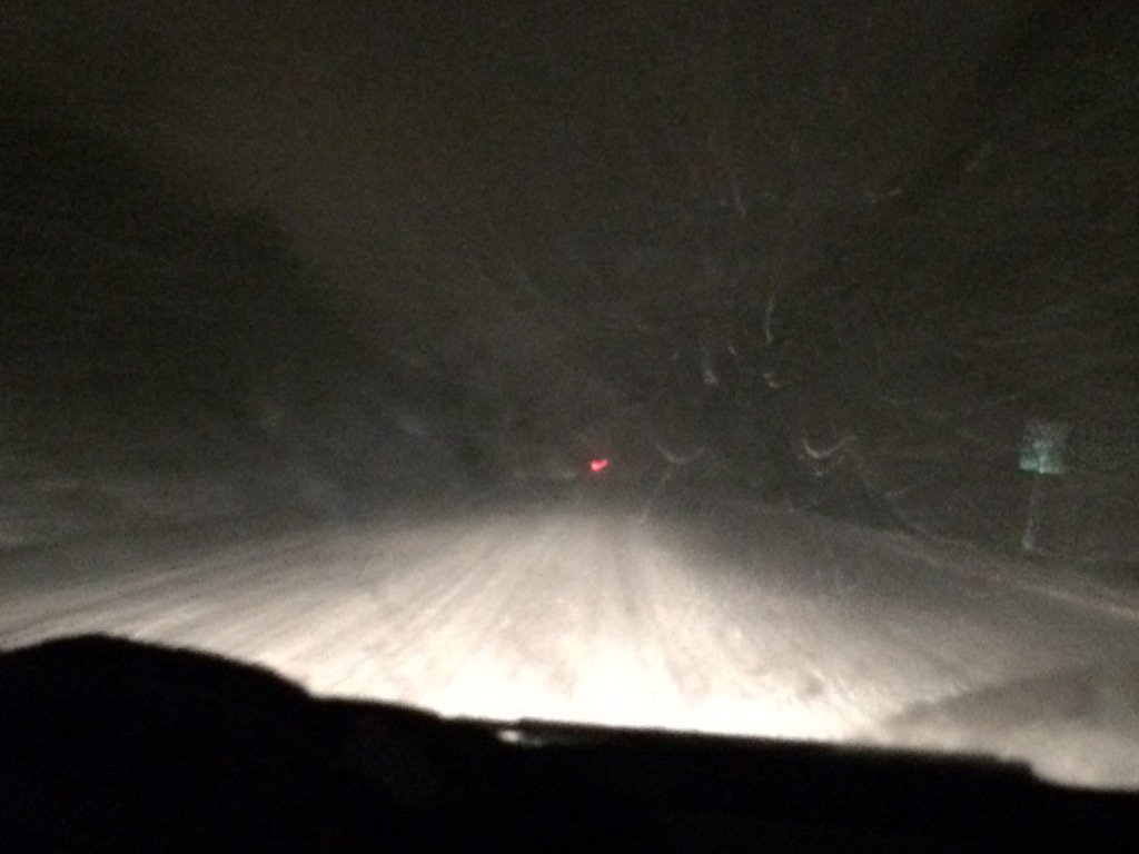 FYI: snow packed Rt. 3 in Marshfield. Treacherous! Be Careful.. If you MUST go out. #WCVB