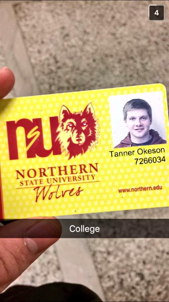 Carter26_Cole6's tweet photo. Big S/O to @TannerOkeson for finally going to college #21YearOldFreshmen https://t.co/XJQFgOuVYs