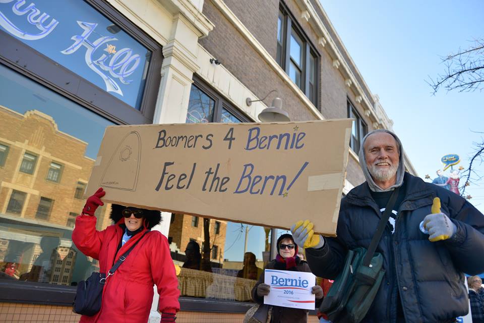 STL4Bernie's tweet photo. #BernDownTheLoop #MarchForBernie #STL4Bernie https://t.co/QO0kmfQCck