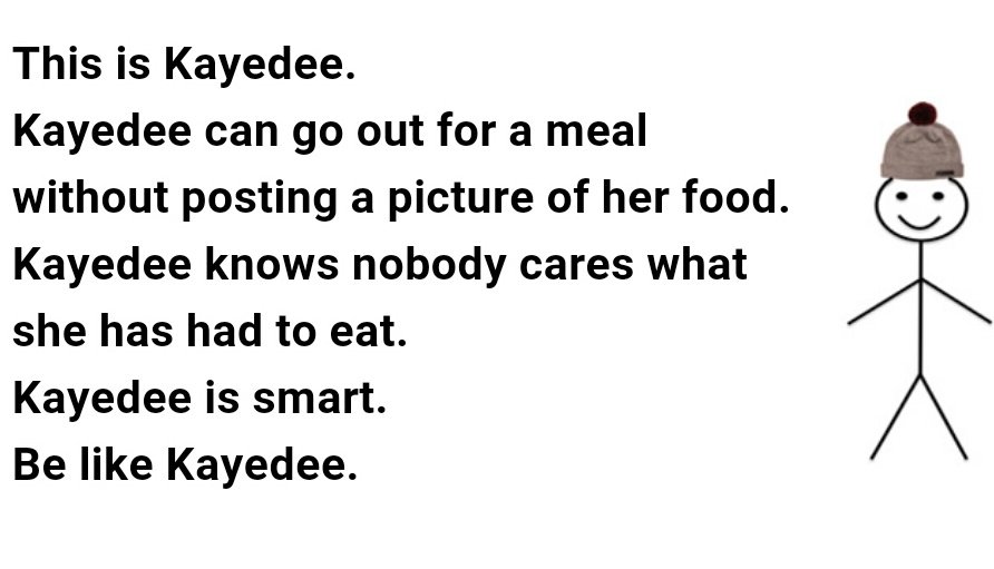 kayedeeqb's tweet image. Be like Kayedee. #NakikiusoLang
