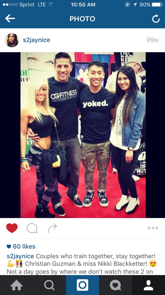 S2jaynice's tweet photo. Been loving @BlondeVsWorld since her blonder days 😂 #sinceday1 #LAFitExpo2016 #asf2014 #stillloveher https://t.co/vazkiNQG3k