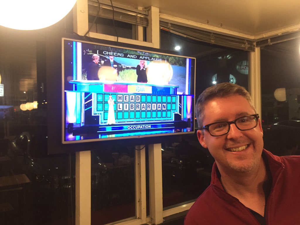BiblioSzabo's tweet photo. Category: Occupation #wheeloffortune #librarians #headlibrarian #library https://t.co/QAvXYeMHzX
