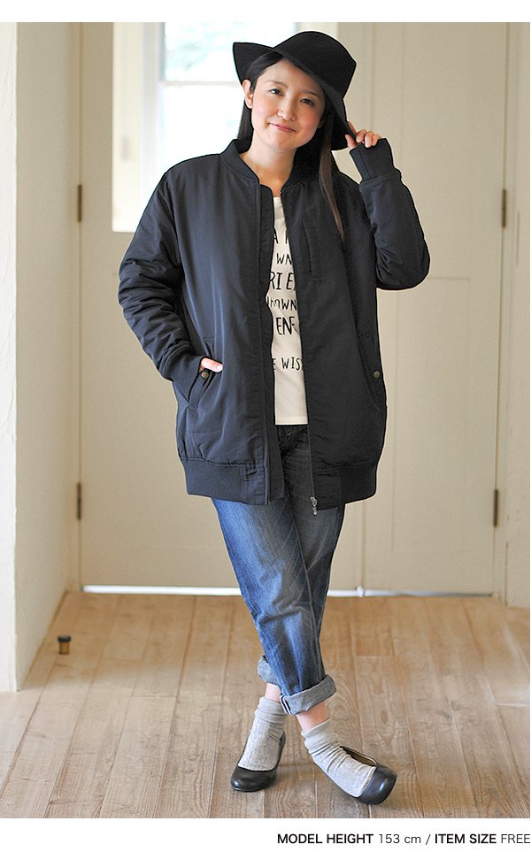 Heart Market New Item ロングma 1 メンズライクなma 1は 今シーズンもトレンド 甘辛ミックスで最強の着こなしを ロング丈で暖かい T Co Wvs7r0fdin T Co Tjznrpz3nf