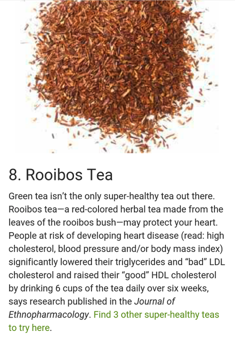 Rooibos #tea has amazing #health benefits. Drink it up 2 stay healthy! #sexysaturday https://t.co/aH<a href="/tag/tea"class="tags">#tea</a><a href="/tag/health"class="tags">#health</a><a href="/tag/sexysaturday"class="tags"><span>#sexysaturday</span></a>