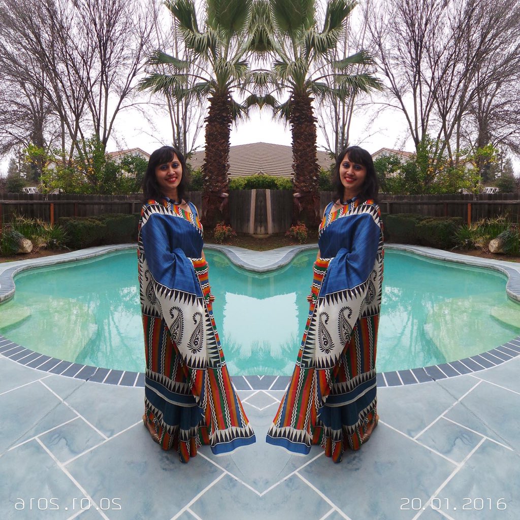 DemureDrapes's tweet photo. #StarsStripesnSaris Pooja #fresno #california #USA #sari #saree #saris #sarees #iluvsaris   https://t.co/z3a2yxujt2 https://t.co/m9fLIVeo9x