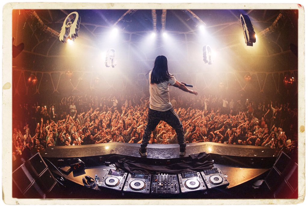 steveaoki's tweet image. Hyper focus