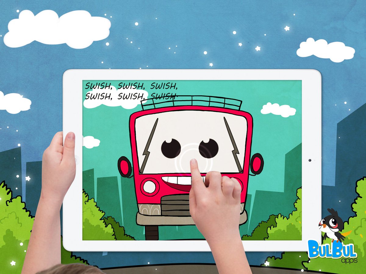 BulBulApps's tweet photo. Your kid will enjoy this classic Wheels on the Bus rhyme with fun images and sounds. Get it in #BulBulApps for free. https://t.co/G89oF2ixr3