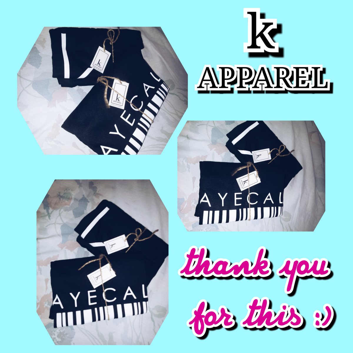 an_enna's tweet photo. Got my k.Apparel shirt. 😀
Im excited to wear this yay!! 😄😃
Thanks @teamkayecalph for this they're all nice. 👍 https://t.co/B9qB1G0KP9