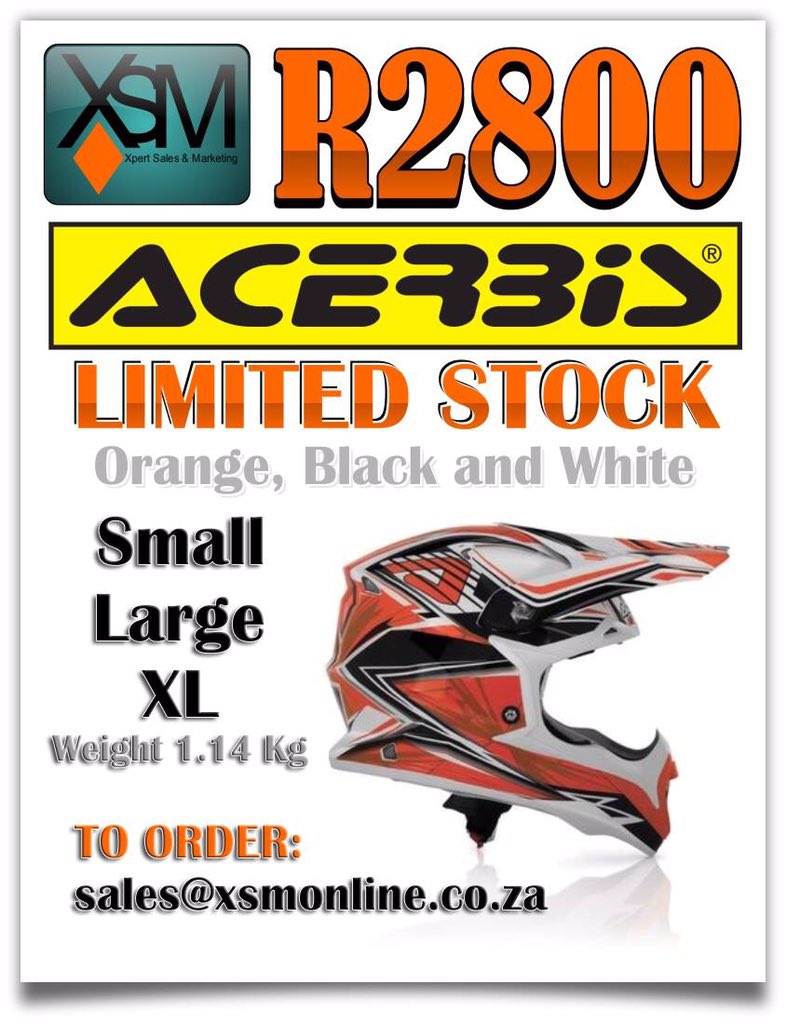 Super deal for super cool #Lid! <a href="/acerbisusa/">ACERBIS USA</a> #LimitedStock come running.