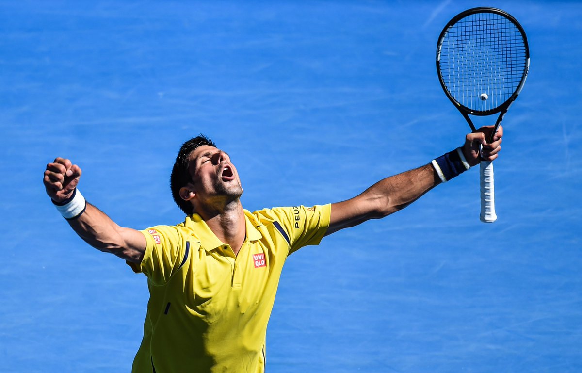 We Are Tennis on Twitter: "Novak Djokovic stuggled 4h30 to ...