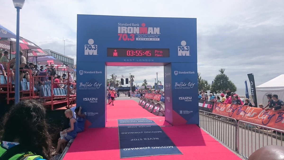 IMSouthAfrica's tweet photo. Waiting for our Champion... #IM703SA https://t.co/hbh9Bh8EAP