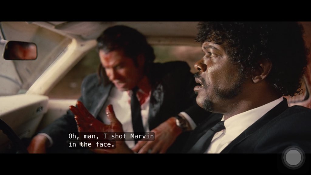 flxurishhue's tweet photo. Pulp Fiction https://t.co/GU7GKC7593