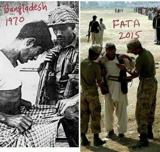 Taimoorkhankasi's tweet photo. Isn't history repeat it self again.. Bangladesh vs FATA. https://t.co/HL05IdURt6