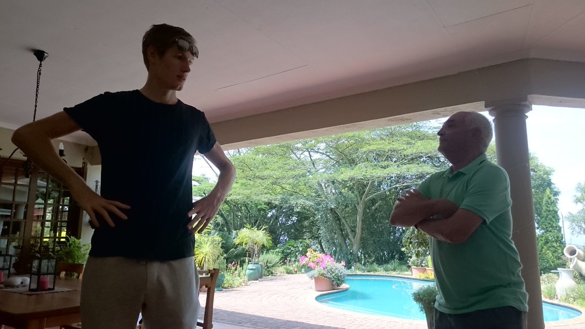 Post Mpumalanga Cycle Tour briefing 😊