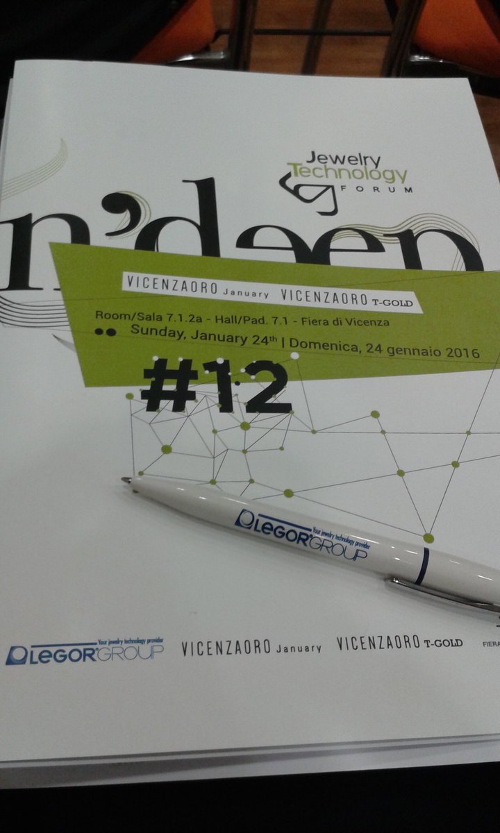 fabbrimarta74's tweet photo. Jewelry tecnology forum... si inizia https://t.co/TV4G4MFGC7