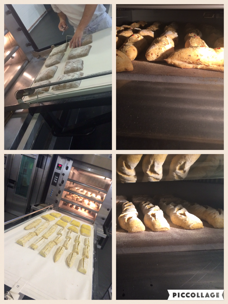 Various savoury Breads  baked on a Bongard  Steamtube oven  . One happy baker 👌👍 pic-collage.com/_WgbK5oMF