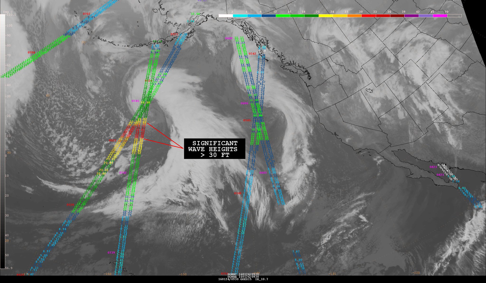 NWS OPC on Twitter "Pacific hurricane force low continues to
