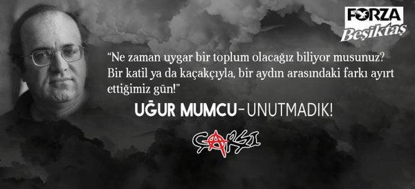 UĞURLAR OLSUN 
Bir Pazar Sabahıydı 
Ankara Kar Altında... 
#UğurMumcu