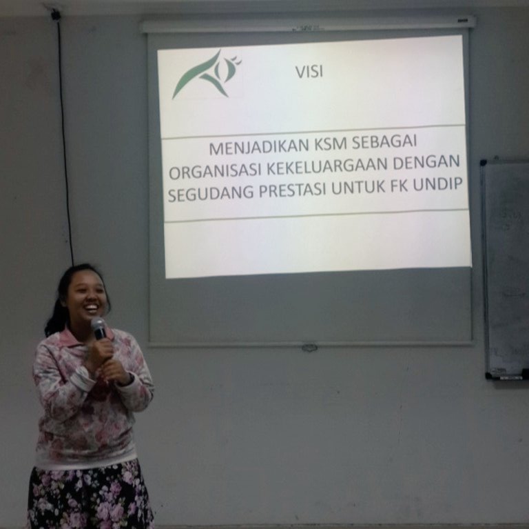 Ini dia trio calon ketua KSM FK Undip 2015 😲
Semangat Asevano, Mila, dan Risa 💪