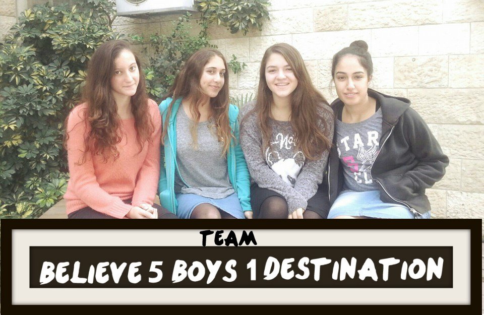 RaidaZenech's tweet photo. team believe 5 boys 1 destination we love you i can make you smile is a great song https://t.co/Paugn6eSYh