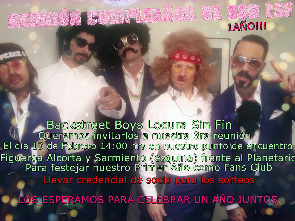 BsbLsfArg's tweet photo. Reunión 1er Aniversario de nuestro Fans Club @BsbLsfArg @RadioBSBArg_ofc 13/02/2016 https://t.co/V1x6JPwLmB