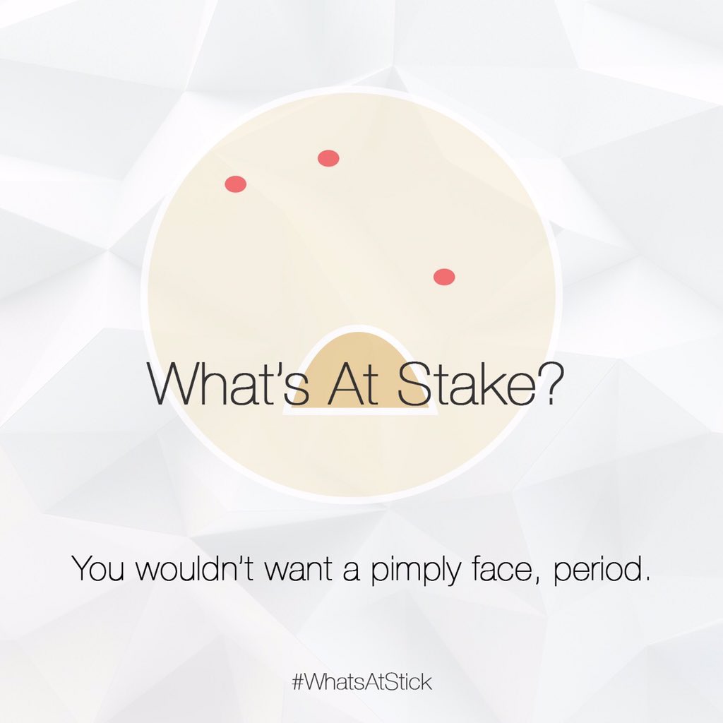 WhatsAtStick's tweet photo. Smoking cause breakouts! Now that's something no one wants, right? Your appearence is #WhatsAtStick https://t.co/iFnwyDdpH1