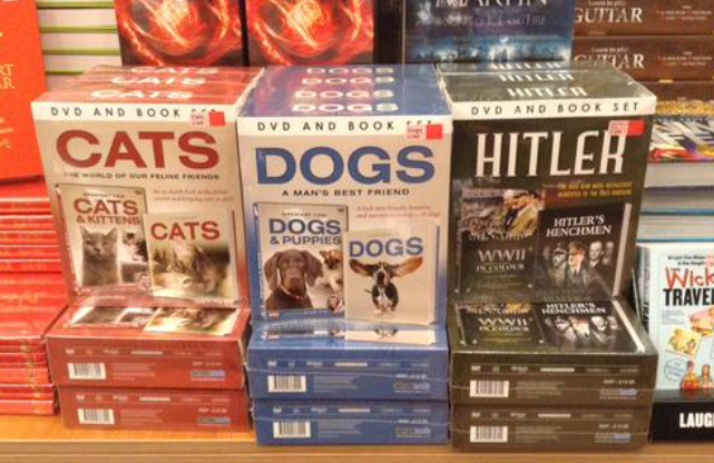 aliarikan's tweet photo. Are you a cat person, or a dog person, or a Hitler person? https://t.co/Z7pLlNw9pN